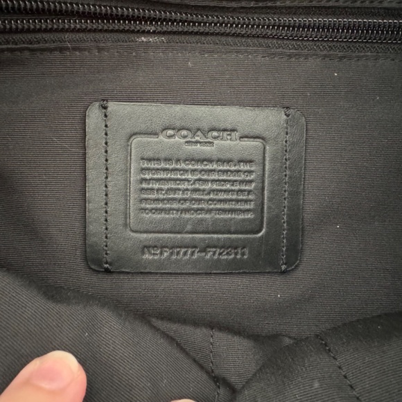 Authentic Coach Leather Backpack - Picture 10 of 10